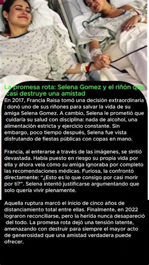 La amiga que le salvó la vida… y terminó sintiéndose traicionada 💔