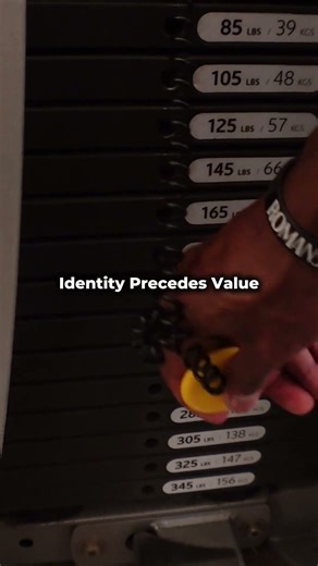 Identity precedes output. Genesis 1:26–27