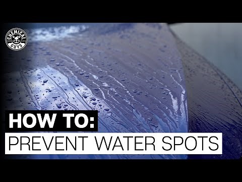 How To Prevent Hard Water Spots After Washing Your Car! - Chemical Guys