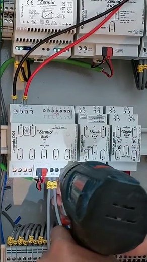Knx lighting control panel #knx #smarthome #homeautomation #homeautomationsystem #zennio