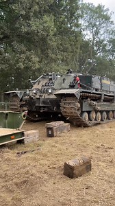 4M views · 28K reactions | The Conqueror Armoured Recovery Vehicle (ARV) being loaded up | Capel Military Show | Facebook
