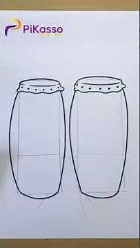 How to Draw a Bongo Easy in The Right Way