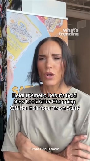 22K views · 19 reactions | Heidi D’Amelio revealed a dramatic new pixie cut, calling it a “fresh start” she had been wanting for a while. She worked with celebrity stylist Terra Rose to achieve the look, and her daughter Dixie D’Amelio praised it as “incredible.” Credit: Heidi D’Amelio IG #HeidiDAmelio #DixieDAmelio #CelebHairTransformation | What's Trending | Facebook