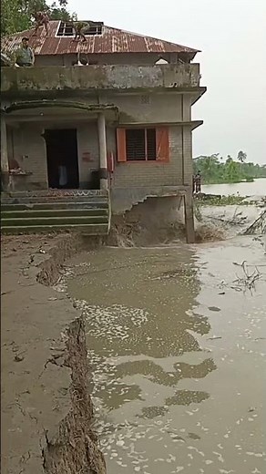 Due to river erosion #shorts#