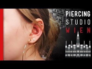 Inner Conch und Tragus Piercing close up - Marc's Piercing TV