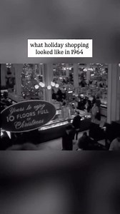 41K views · 3K reactions | A POV look back to what it was like holiday shopping in the mid 1960s in New York City during Christmas, back in the day when department stores were the go to destination for shopping. Footage source: BritishPathe #history #60s #holidays #christmas #1960s #shopping #retro #vintagechristmas #60sstyle #newyorkcity #oldschool #vintage #nostalgia #historylovers | Thehistorysource | Facebook