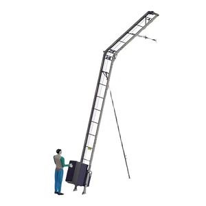 [Hot Item] Assemble Electric Ladder Hoist 12m 39FT Aluminium Alloy Ladder Lift for Solar Panels Installation