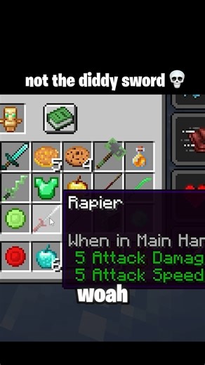 Cookie on Instagram: "crazy minecraft sword name #minecraft #minecraftmemes #acookiegod #explore"