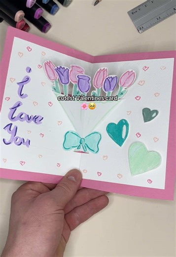 🎀 Cutest DIY Valentines Gift Card for your Love 💕 DIY Birthday Gift Card 🥹 Easy Paper craft Idea for Her 🤭 #diy #handmadegifts #giftideas #valentinesdaygift #valentinesday