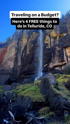 Save this for your trip to Telluride! What’s your favorite restaurant in Telluride? Telluride can be expensive, but it doesn’t have to be! We’re the Colon Family and we travel full time with our 2 boys… so we’re always on the lookout for ways to visit places and not break the bank! If you’re headed to Telluride (and you should!) here’s a few of the FREE things you can do! And if you’re looking for an affordable place to feed the family while you’re there, we recommend Brown Dog Pizza! 👻 Drive t