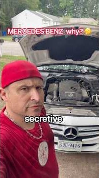 WHY MERCEDES BENZ THINKS YOU ARE DUMB ( diy cabin air filter) #dealershiphackjob #diy #howto