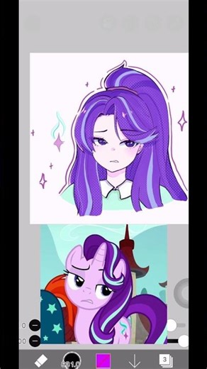 My little pony redraw