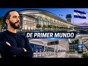 Bukele Shows and Tours the New El Salvador International Airport