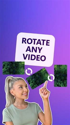 Microsoft Clipchamp on Instagram: "Learn how to rotate a video for free without any external downloads in this quick tutorial. #clipchamp"