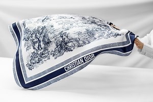Dior's AW21 Silk Scarves is an Embodiment of the Maison's Savoir-faire