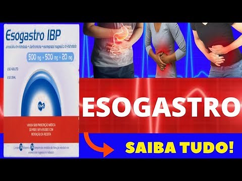 ESOGASTRO IBP - WHAT IT IS FOR, HOW TO TAKE IT, SIDE EFFECTS - MEDICINE FOR H. PYLORI