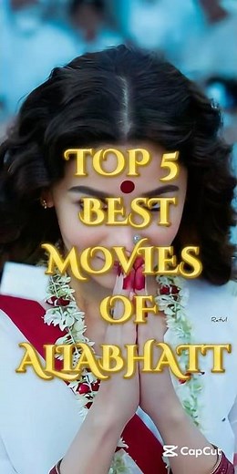 Top 5 Best Movies of Alia Bhatt ❤️🔥 #Aliabhatt #Bollywood #Top5