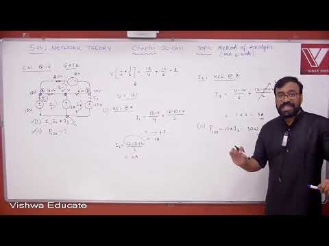 GATE 2026 | Network Analysis | CWB On Mesh & Node Analysis 4 | Prof. Muneender