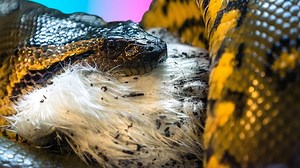 2.5M views · 14K reactions | We're feeding my NEW GIGANTIC ANACONDA Ivy at giant rabbit! The Ireland Boys stop by to FEEDING my giant snakes including my 20 FOOT Reticulated python Lucy! | Brian Barczyk | Facebook