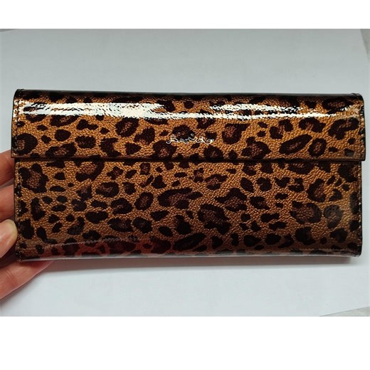 Brown Leopard Print Leather Woman Wallet With Card Holder Coin Pocket Luxury Bifold Wallets for Women Big Ladies Large Soft Purse Clutch - Etsy