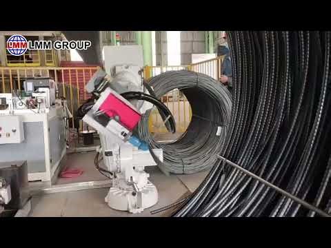 Bundle Steel Rod Tagging Robot