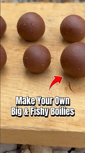 Make Your Own Boilies With This Simple Three Ingredient Method 🧑‍🍳 #carpfishing #bait #fishing