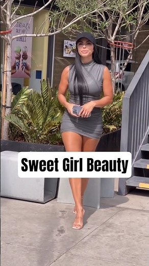 Elegant Dark Gray Mini Dress with Chic Street Style Vibes! #Fashion #OOTD #StreetStyle