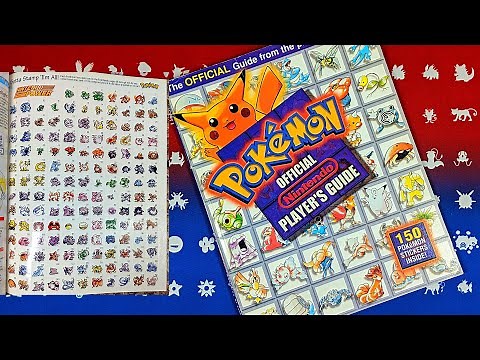 Nintendo Power Pokemon Official Nintendo Player's Guide & Pokemon Sprite Sticker Sheet
