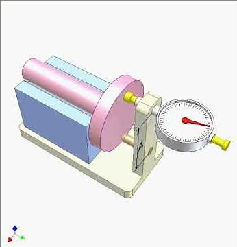 Checking perpendicularity between face and centerline of a shaft 1