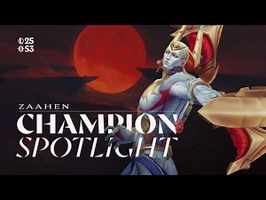 Zaahen Champion Spotlight | Gameplay - League of Legends