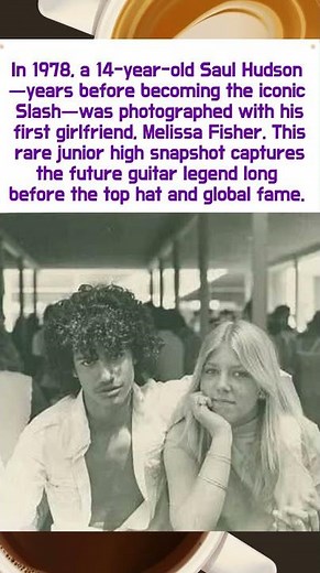 Young Slash with His First Girlfriend (1978)