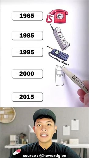 Here's the Secret of Cell Phone Evolution From 100 Years Ago #shorts​