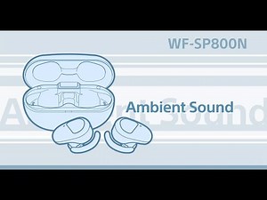 WF-SP800N How to use the noise cancelling function