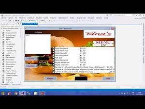 Como Hacer un sistema para restaurante facil y rapido en Visual Basic
