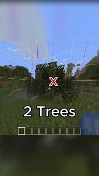 How Many Trees Are In Minecraft? (Shocking) #minecraft