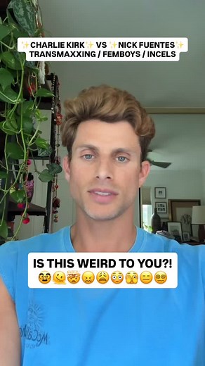 113K views · 7.1K reactions | ✨WEIRD✨ Did you know abt - TRANSMAXXING. FEMBOYS. INCELS. The link between #CharlieKirk & #NickFuentes and how it connects back to #TRUMP?! #men #women #feminism #dobetter #bebetter | Barrett Pall | Facebook