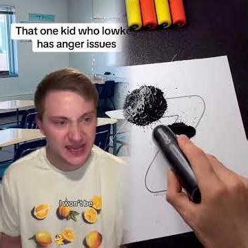 That one kid who lowkey has anger issues #fypツ #school #greenscreen #middleschool #nostalgia