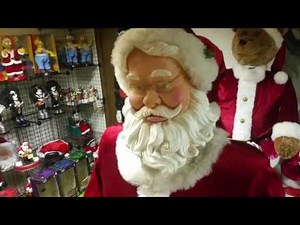 Gemmy Animated Life size Dancing Santa (uncommon model)