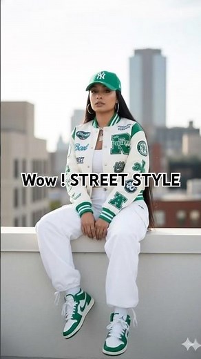 🔥 Which Outfit Wins? 💚💙🤍 Street Style Goals 2026 #streetwear #style #fashion