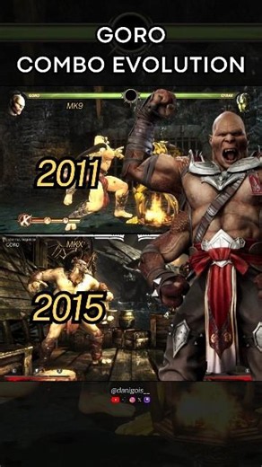 Evolution of Goro Gameplay in Mortal Kombat - MK9 & MKX 💪🏼