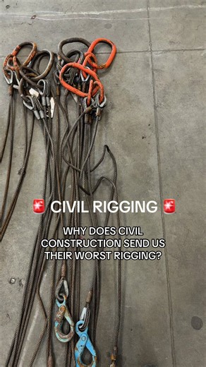Civil Rigging Inspections: Why Civil Construction Sends Poor Rigging