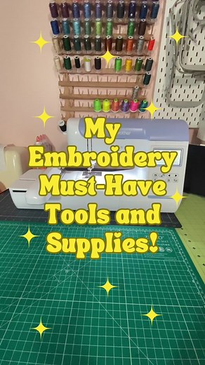 Can all be found on Amazon! #brotherpe800 #fyp #tipsandtricks #embroiderytutorial #foryouviral #embroidery #embroiderymachine