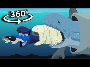 Fish Eat Fish | Monster Animation in 360° VR