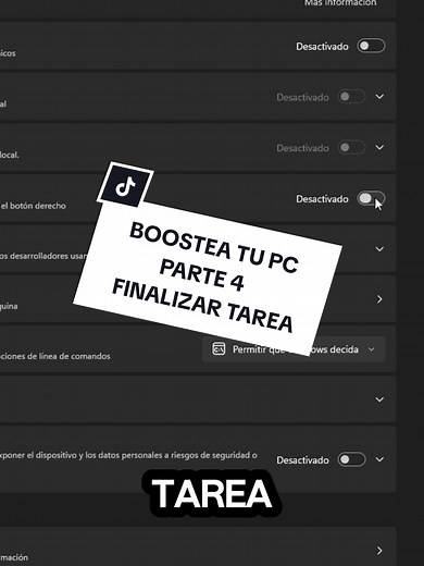 Cierra tareas en Windows 11 sin administrador - Parte 4