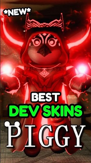 5 BEST DEV SKINS IN PIGGY.. ✨🐷 (New)