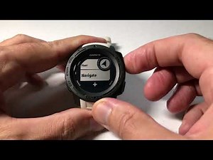 Garmin Instinct - Use Garmin Explore App To Create Saved Locations
