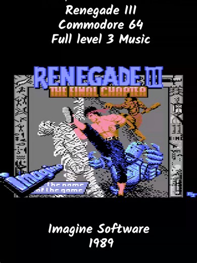 Turn the volume UP 🔊 This is Renegade III – Level 3 on the Commodore 64, Imagine Software (1989). Imagine delivers pure 8-bit intensity. No commentary. No edits. Just raw C64 sci-fi combat energy ⚡👾 That Level 3 music kicks in… and suddenly you’re deep inside a futuristic warzone, where every second feels like survival 🎮🔥 If this soundtrack hits you right in the chest, you were built for the C64 battlefield 🚀🔫 Pure chip-tune adrenaline. Pure Renegade chaos. #RenegadeIII #Commodore64 #C64 #