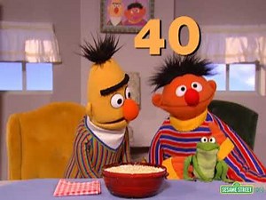 Sesame Street Ernie's Frog Can Count To 100 By 10