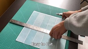 Dark Green Peel and Stick Backsplach Tile, 12"x12" Back Splash Stick on Tiles for Kitchen, Bathroom, 10 Sheets