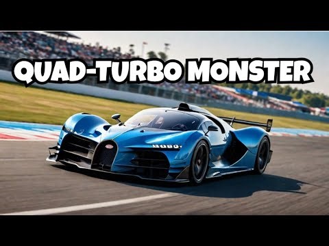 Bugatti Bolide’s Quad-Turbocharged 8.0L W16 | The Beast of Hypercars